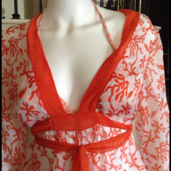 INTERMIX Jackets & Coats Cover Up For Intermix Bathing Suit Poshmark