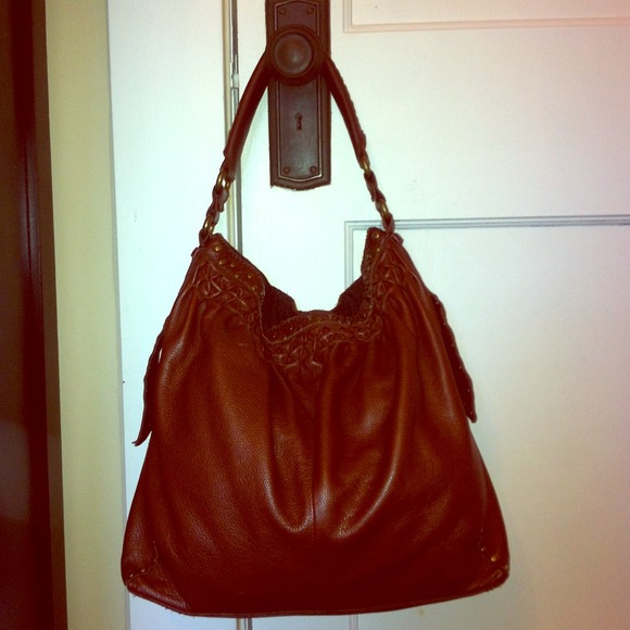 Lucky Brand brown leather handbag