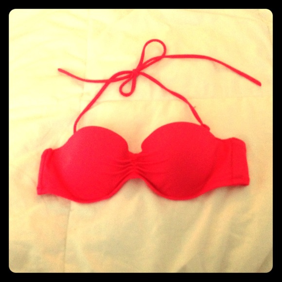 Victoria's Secret Bikini top reddish coral - Picture 1 of 3