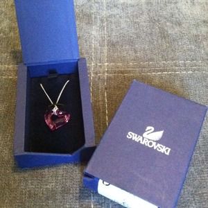 Swarovski Crystal Heart Necklace