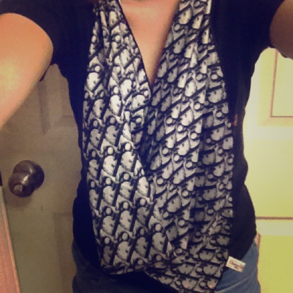 Dior 100% silk scarf