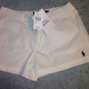 Ralph Lauren white short