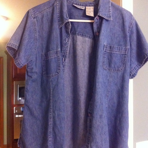 Denim top