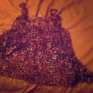 Cheetah Tank top cover