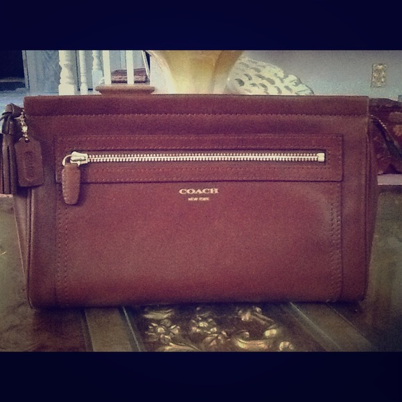 Coach legacy large clutch