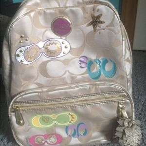 💯 authentic Coach Backpack