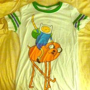 finn and jake adventure time t shirt