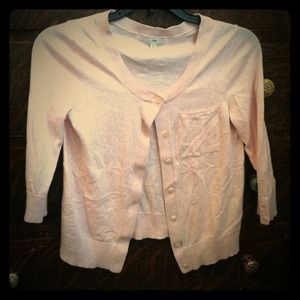 Pretty in Pink cardigan