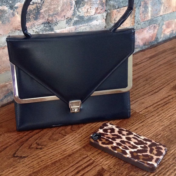 Vintage Handbags - ✨Vintage Dark Blue 1960s handbag