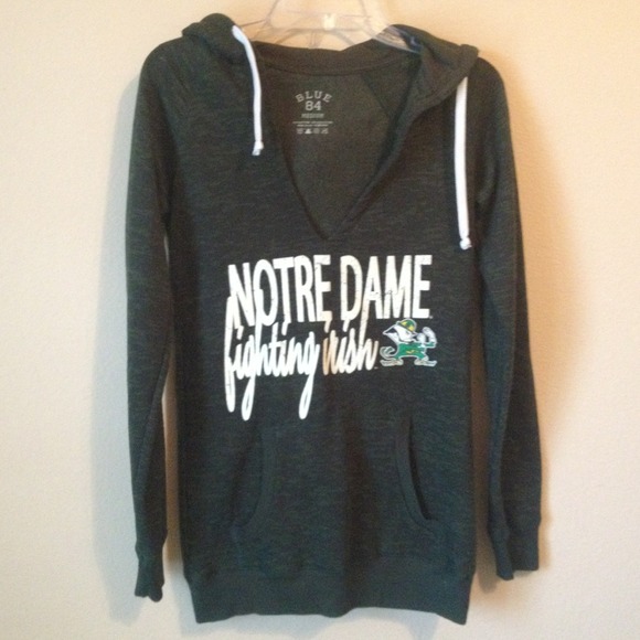 College sweatshirt