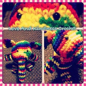 Elephant Stuffed Toy (crochet)