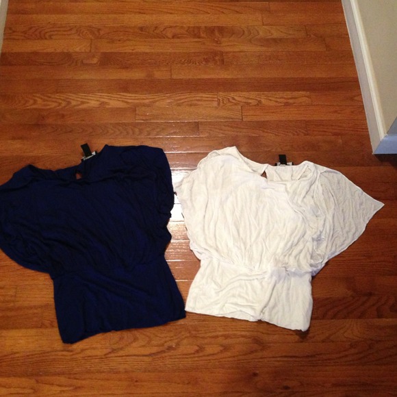 Bundle: 2 White House Black Market Shirts.