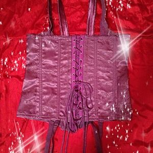 ⭐SOLD⭐ Purple Floral Corset
