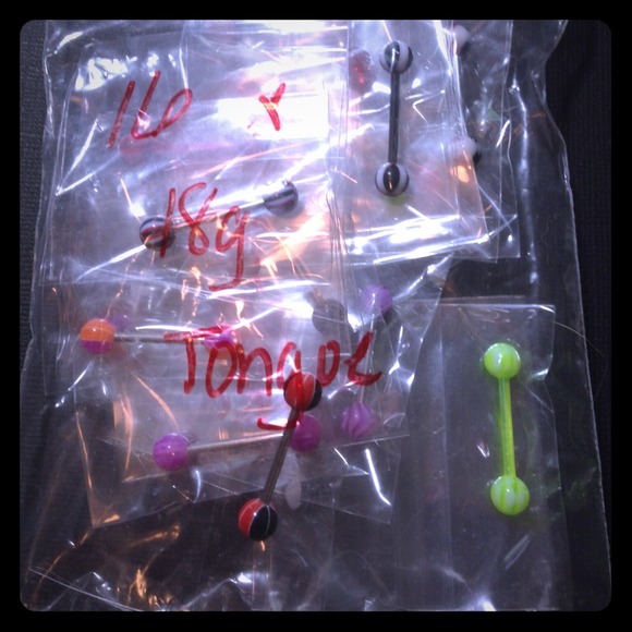 16 (18gauge) Tongue Rings.
