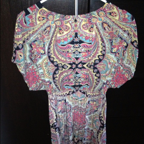 ***SOLD***Colorful Boho Dress/Tunic - Picture 2 of 3