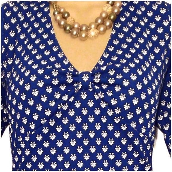 🚫Sold🚫#98 Michael Kors Beautiful Blues Dress - Picture 2 of 4