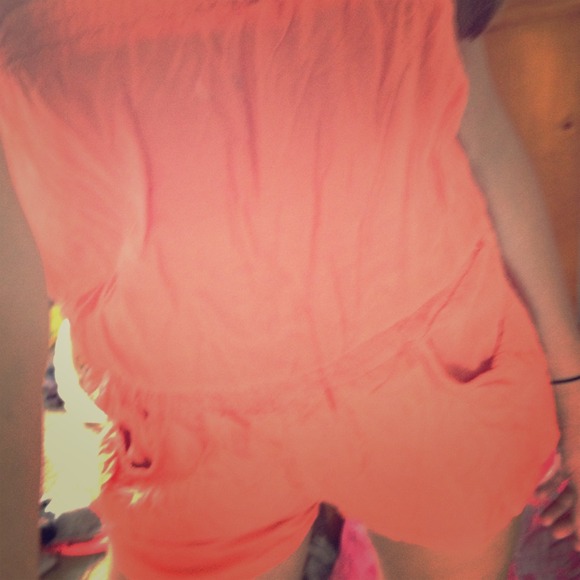 Peach romper