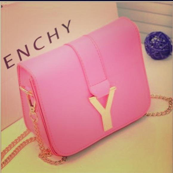 Hot pink crossbody