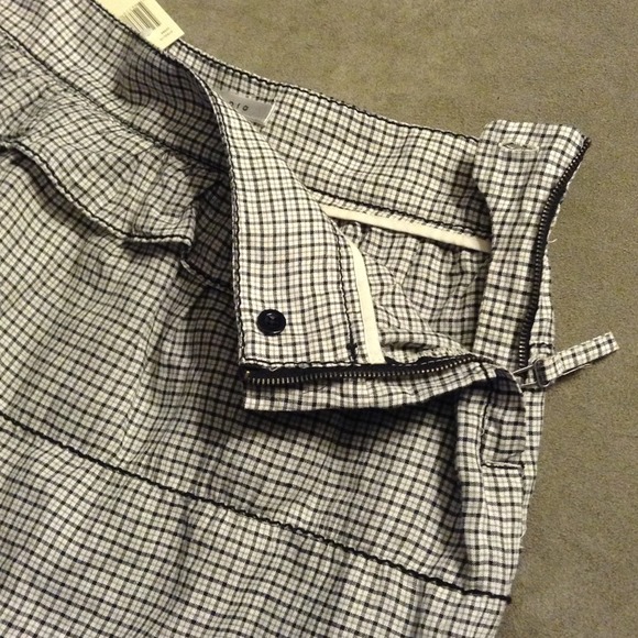 🎯SOLD 100% Ramie Plaid Skirt w/Ruffle Detail - Picture 4 of 4