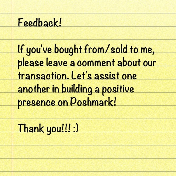 Feedback