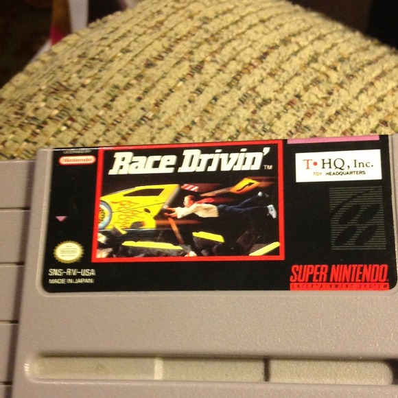 Super Nintendo race drivin
