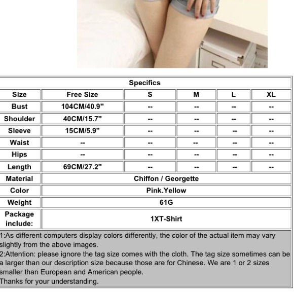 ⚠Reduced⚠ Pink and yellow Cliffon tops - Picture 2 of 3