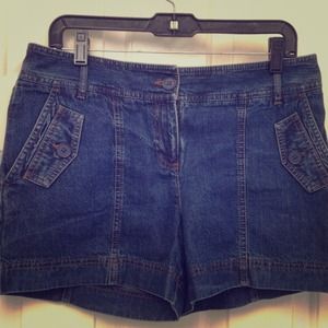 Ann Taylor denim shorts