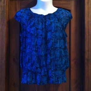 Dressy Blue top