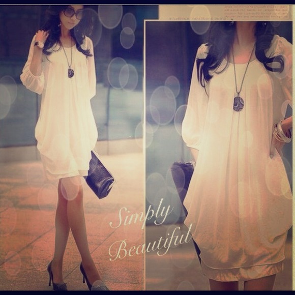💕💕sold 💕💕Reduced price !! Gorgeous white dress