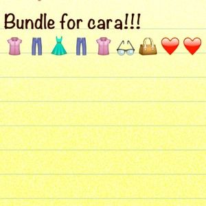 Bundle for Cara