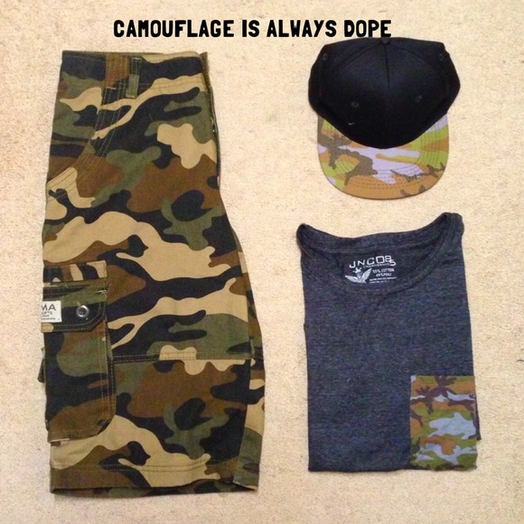 💥Bundled💥Dope Camouflage Short and Top