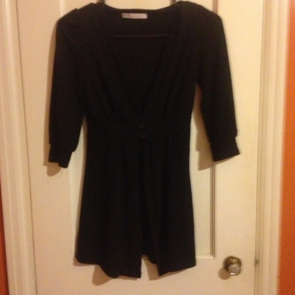 SOLD BUNDLE Black 3/4 Length Sleeve Cardigan