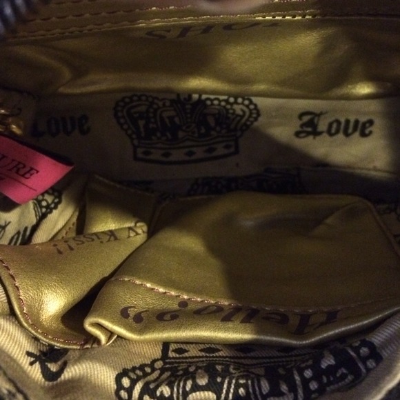Black Leather Juicy Couture Bag - Picture 4 of 4