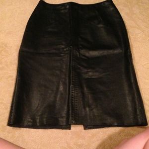 Gorgeous leather skirt