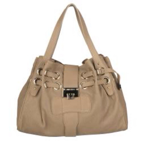 Authentic Jimmy Choo Ramona in tan! Brand new!
