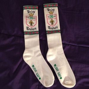 ✨REDUCED Juicy Couture High Socks