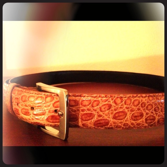 Gorgeous genuine crocodile belt