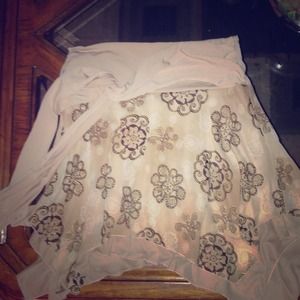 Cute layered skirt, NEVER WORN