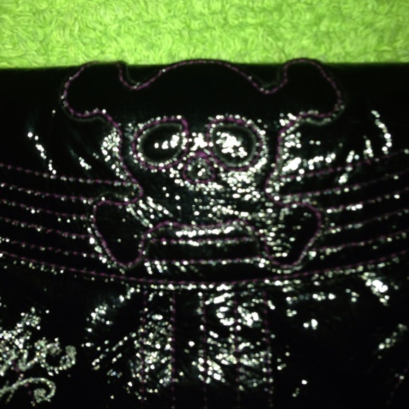 Cute Black Skull Clutch - Picture 4 of 4