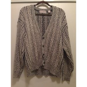 Black and white sweater