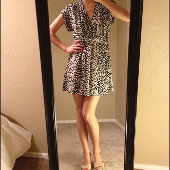 Leopard print dress
