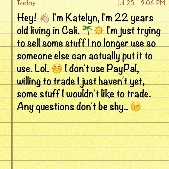 Meet your seller 👋💗☀😘