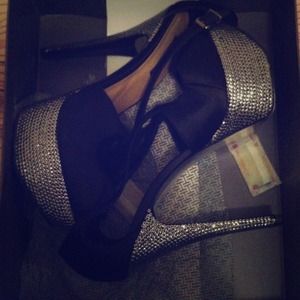 H by Halston heels