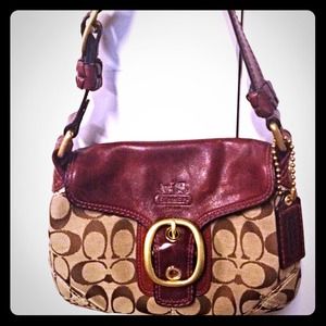 Authentic coach purse