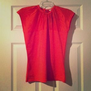 SOLD!! Liz Claiborne Red Dressy Top