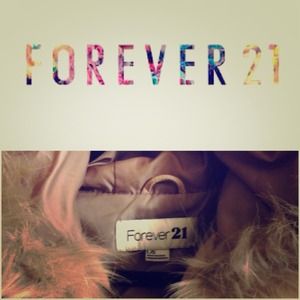 FOREVER 21 Light Pink Faux Leather vest