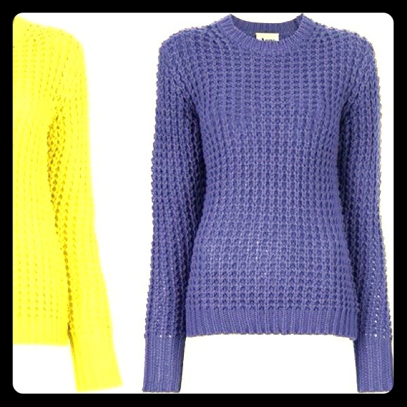 Royal Blue Knitted Sweater - Picture 1 of 1