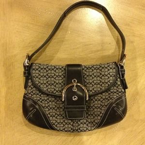 💢SOLD💢 coach 10925 Jacquard Shoulder Bag