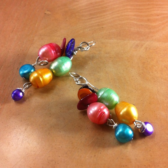 70.  2Piece set. Earrings and ring. 100% natural❤️ - Picture 3 of 4