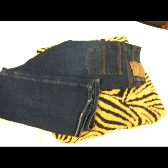 Blue denim jeans from express